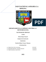 Trabajo Encargado Del Curso de Meteorologia General