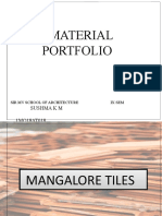 MANGALORE TILE ROOFING MATERIAL