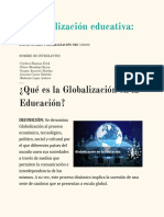 Globalización Educativa - Grupo I