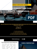 FUNGSI PERMINTAAN DAN FUNGSI PENAWARAN (1)