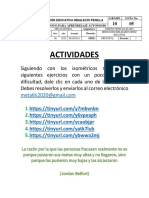 DISEÑO T2 - 10 actividades 