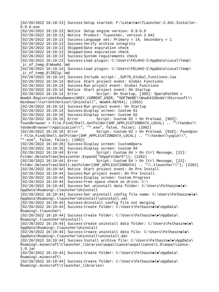 Tlauncher setup log download free pdf ibm pc compatibles
