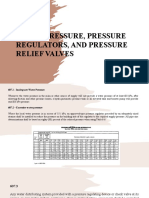 Water Pressure and Sizing Potable Water Piping