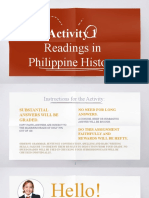 Readings in Philippine History - 1