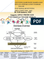 Dr. Erli Mutiara, M.si - Audit Stunting Madina