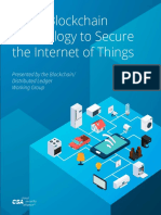 Using Block Chain Technology For IOT