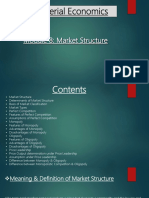Managerial Economics: Market Structure and Types