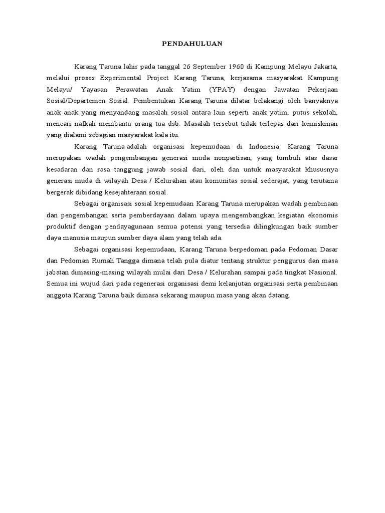 Adart Karang Taruna Tunas Bangsa PDF