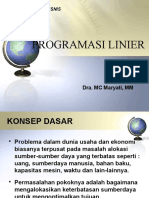 OPTIMAL LINIER BISNIS