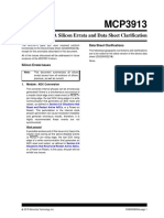 MCP3913 Rev. A Silicon Errata and Data Sheet Clarification