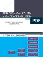 Perkembangan Politik Masa Demokrasi Liberal