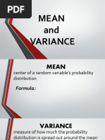 Mean Variance