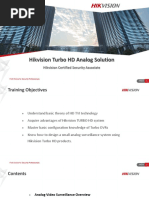 OT03 Hikvision Turbo HD Analog Solution