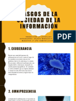 Rasgos de La Sociedad de La Información