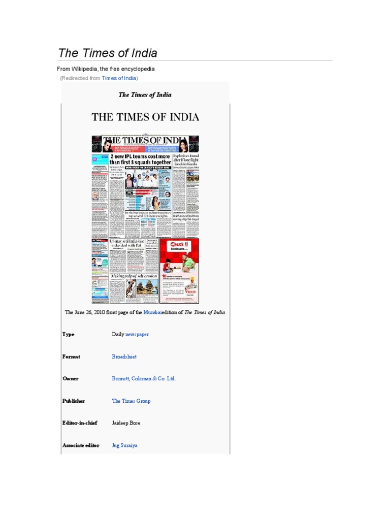 Is the Times of India Worth Your Time? A Quick Guide