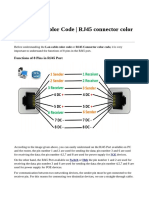 RJ45 connector color code guide