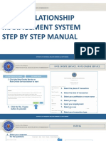 CLIENT RELATIONSHIP MANAGEMENT SYSTEM STEP-BY-STEP MANUAL