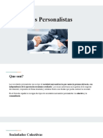 S. Personalistas