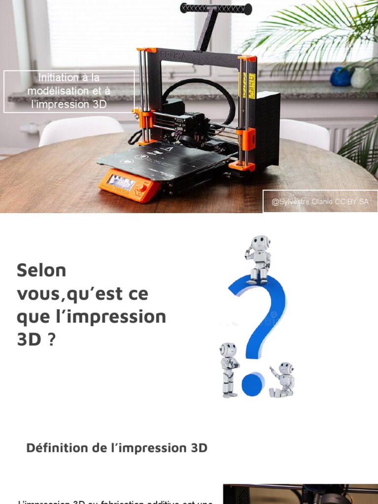 Initiation à l'impression 3D FDM | PDF | Impression 3D | Secteur ...