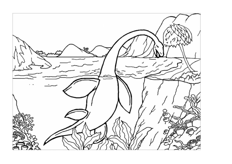 Coloring Pages For Children Dinosaurs 4255 | PDF