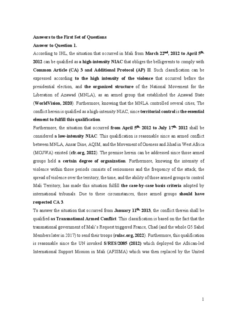 Putu George Matthew Simbolon - Final Exam Answers | PDF | International ...