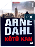 Arne Dahl Kötü Kan Çeviri Pınar Polat Doğan Egmont Yayıncılık 1