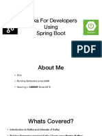 Kafka Using Spring Boot