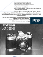 Canon Ae-1 German