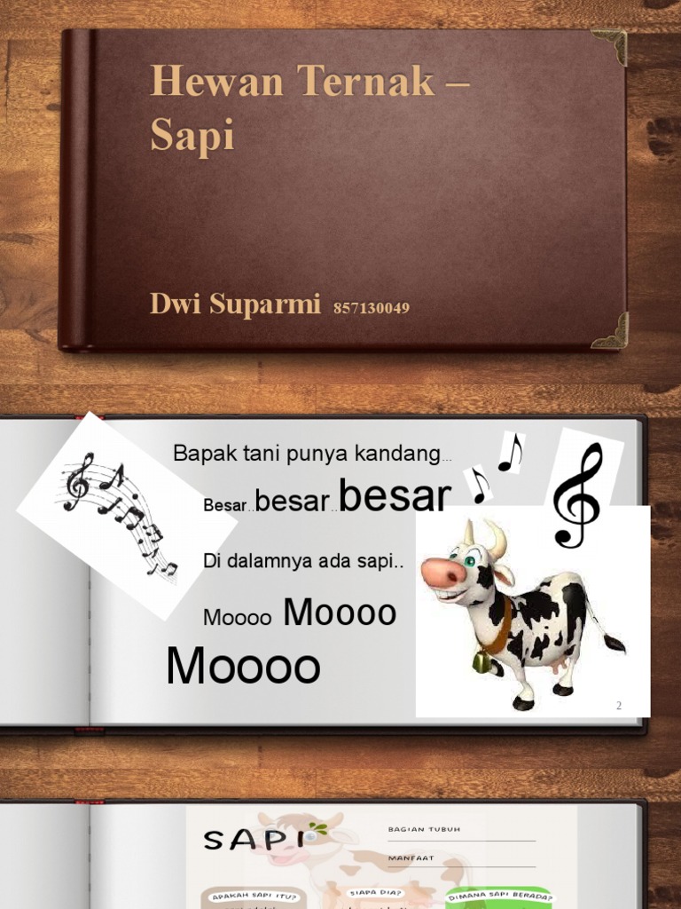 Penjelasan dan Manfaat Sapi | PDF