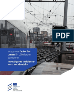 Integrating Human Factors in European Railways - Incident and Accident Investigation (EN)