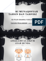 Materi Munaqosyah Tahsin Dan Tahfidz