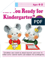 Ages 45 - Are You Ready For Kindergarten - Pencil Skills
