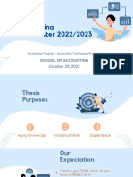 Thesis Briefing Even Semester 20222023