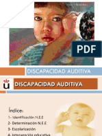 T.10 Discapacidad Auditiva Intervencion Educativa