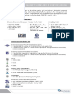 Data Sheet For Hinged Systems