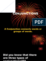 CONJUNCTIONS Interjections