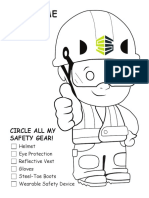 SafetyWeek ColoringPage