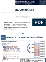 PI - A10 - Pokazivaci