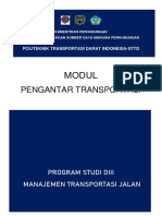 Modul Pengantar Transportasi