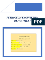 Rock Porosity Determination