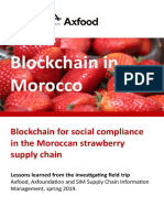 Blockchain in Marocco - Lessons Learned Field Trip - 2019 1