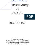 Khin Myo Chit - Her Infinite Variety and Other Stories