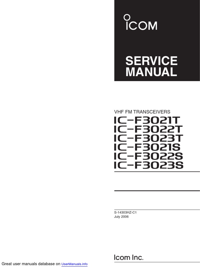 Ic F3022S | PDF | Detector (Radio) | Amplifier