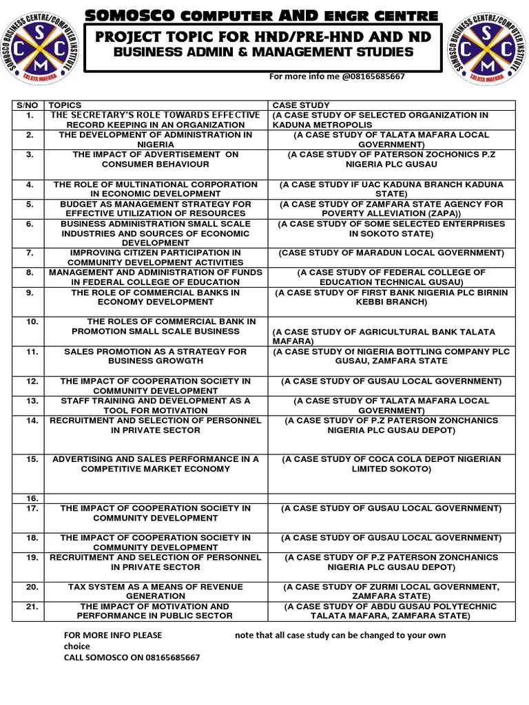 business-project-topics-pdf-nigeria-business