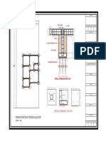 Denah Rencana Pondasi & Sloof: Detail Pondasi 70X70 P1