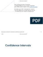 Confidence Intervals - Google Slides