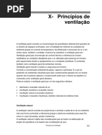 X - Princípios de Ventilação