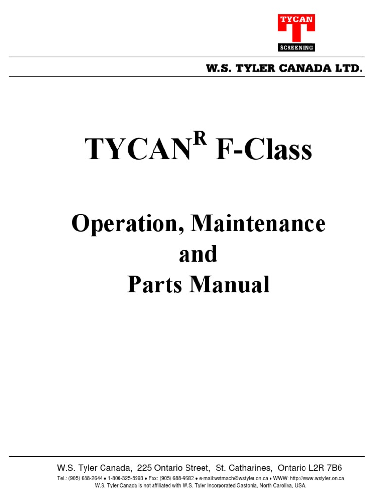 F-Class Screen Operation Manual | PDF | Bearing (Mechanical) | Wire