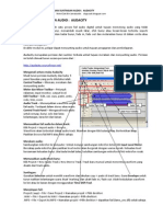 Perisian Suntingan Audio Audacity