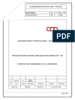 CPP-NA2-PM-PLN-0024 Procedure For Concrete and Grouting Work
